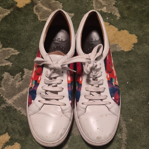 Robert Graham Other - Robert Graham White and Multicolor Sneakers